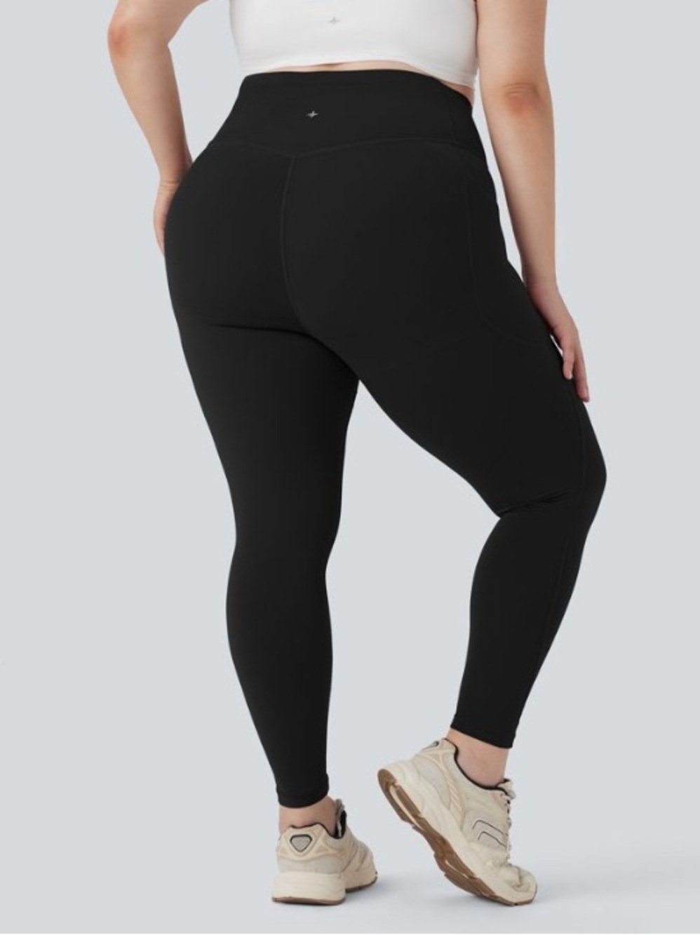 HALARA Black High-Waist butt lifting Pocket 7/8 Leggings